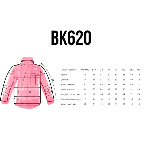 Chaleco de Seguridad impermeable | Alta Visibilidad BK820 BERSERKER - Image 15